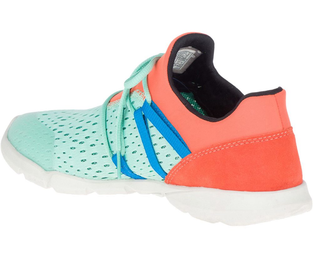 Tenis Senhora - Merrell Flora Kindred - Menta/Laranja - UHI457198